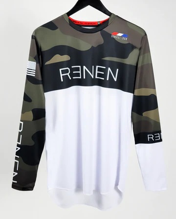 S222 CAMO JERSEY - WHITE