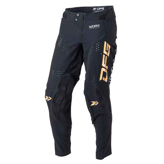 DFG ワークスパンツ Black/Gold