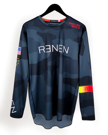 S923 JERSEY - BLACK CAMO