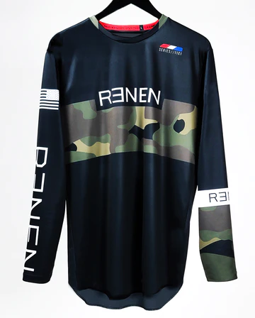 CAMO CORE JERSEY - BLACK